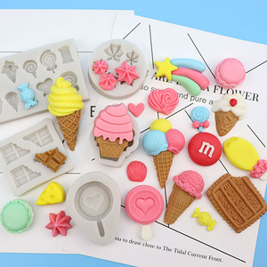 Silicona reutilizable gelatina Chocolate Fondant pastel decoración molde cera jabón helado moldes caramelo piruleta queso moldes de silicona - Product Image 1