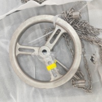 Pignon en acier inoxydable et CI Veyron, design perforé. Pas besoin de retirer le volant de soupape d'origine, fixation directe.