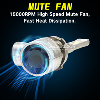 AILECAR J1L70 9005 LED-Scheinwerferbirne 70W 14000LM 6000K-6500K Plug-and-Play Superhelle Auto-Scheinwerfer-Ersatzbeleuchtung