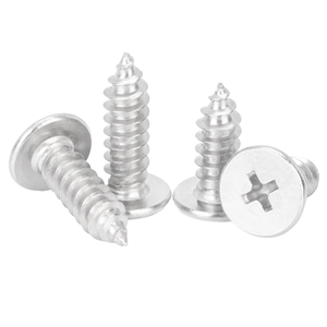 304 स्टेनलेस स्टील बड़े फ्लैट हेड क्रॉस स्व-टैपिंग स्क्रू के पतली नाखून लकड़ी - Product Image 1