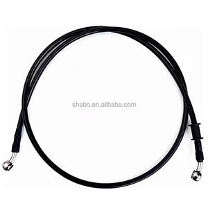 Manguera de Freno PTFE 3AN de Acero Inoxidable, Trenzada, Negra, para Frenos de Dirección, Nitrógeno, Combustible e Hidráulicos - Product Image 5