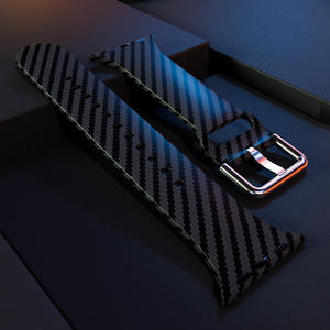 Correa de reloj de fibra de carbono para <span class=keywords><strong>Apple</strong></span> <span class=keywords><strong>Watch</strong></span> 38 40 41 42 45 49mm funda para <span class=keywords><strong>Watch</strong></span> <span class=keywords><strong>Series</strong></span> 8 <span class=keywords><strong>7</strong></span> 6 SE Ultra 2 IW062 - Product Image 3