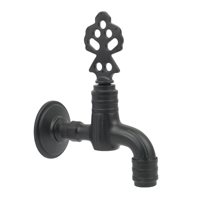 Robinet en laiton antique de conception nouvelle, robinet extérieur turc, poignée de robinet, robinet polyvalent, robinets d'eau européens, robinet de balcon, robinet de jardin