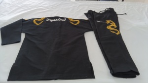 Kimono de Jiu-Jitsu Brasileño Personalizado con Bordado de Dragón, Kimono Duradero de Primera Calidad para Artes Marciales y Entrenamiento de MMA, Forro de Algodón - Product Image 4