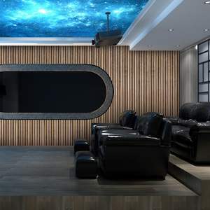 <span class=keywords><strong>Pannelli</strong></span> Acustici Dogati in Legno Spesonic <span class=keywords><strong>Fonoassorbenti</strong></span>, Eleganti <span class=keywords><strong>Pannelli</strong></span> a Doghe in Legno per Decorazione di Pareti e Soffitti Akupanel - Product Image 2