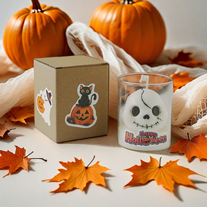 Creative Handmade Soy Wax pumpkin candles halloween New Year Gift Home Holiday Party Decoration art candle - Product Image 6