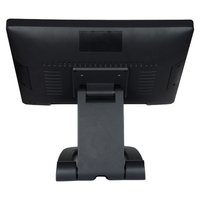 Système de point de vente tactile 15,6 pouces avec boîtier métallique pliable, excellente dissipation thermique, LED8-VFD220 en option pour le commerce de détail et la restauration