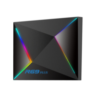 Novedad R69 Plus Allwinner H728 Octa Core Android 14 TV Box Video 8K WiFi de Doble Banda Ethernet 1000M IPTV Decodificador Android