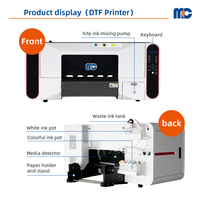 Imprimante DTF numérique automatique de haute qualité MC Supply, format A3, pour t-shirts et chaussures