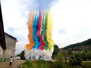 Bomba Fumogena Colorata da 45s Effetto Fumo Colorato - Product Image 5