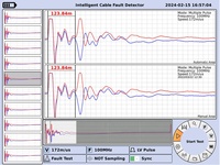 Probador de Fallas de Cable Inteligente HUAPU HP-A30 Premium, Análisis Automático de Forma de Onda, Detección Multipulso, TDR para Redes Eléctricas
