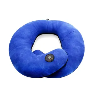 blue color Plush massage pillow mass production customized design acceptable best massager