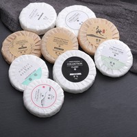 Savonnettes Miniatures en Gros Économiques Personnalisables pour Hôtels – Ensemble d'Articles de Toilette Ronds avec Logo