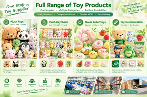 Peluche Reversibile Ricamato a Forma di Piccolo <span class=keywords><strong>Panda</strong></span> Marrone Chiaro, Giocattolo Antistress, Regalo Zoo, 100% Poliestere Cotone PP, 10cm - Product Image 5