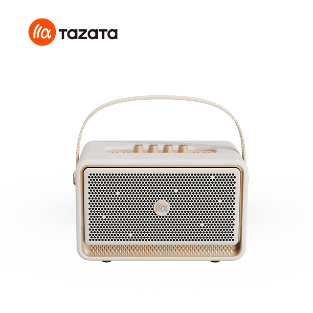 TAZATA HARMONY III 60W Output Karaoke Bluetooth Speaker with Guitar Port and Stunning RGB Light