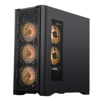 Boîtier PC 220A07 personnalisé ATX MATX ITX, noir, châssis de bureau, boîtier d'ordinateur, boîtier PC gaming mid-tower avec panneau en mesh