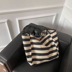 Stylish Women's School <b>Backpack</b> Mochilas Escolares for Students Chic Bag Pack for Women's Shopping Striped Light <b>Weight</b> - Product Image 2