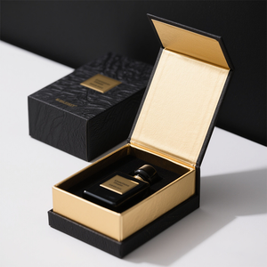 Boîte en carton rigide de luxe pour cosmétiques, avec impression personnalisée du logo, fermeture magnétique, haute qualité, vente chaude, avec insert, pour parfums et cadeaux - Product Image 6