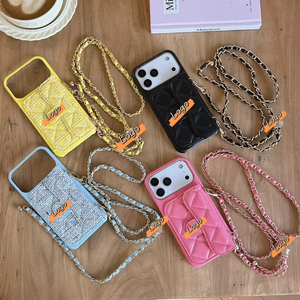 Nouvelle Conception – Mini Sac à Bandoulière pour Téléphone Portable – Étui de Protection Croisé pour <span class=keywords><strong>iPhone</strong></span> 17 Tous Modèles (17, 16, 15, 14, <span class=keywords><strong>13</strong></span> Pro Max) - Product Image 1