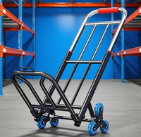 Petit chariot pliant portable léger OEM remorque de transport domestique à effondrement pour plate-forme de décrochage d'épicerie