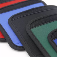 Housse de protection pour poignée de bagage en matériau de plongée, housse de protection pour poignée de poussette enfant, réutilisable, diverses couleurs
