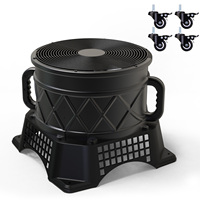 Souffleur électrique portable 110V 950W 16 pouces en plastique Sky Dancer, haute pression, pour vitrine de produits gonflables, personnalisation OEM