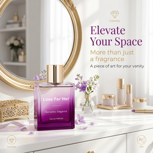 Nueva fragancia floral romántica y elegante para ella, Eau de Parfum en botella de vidrio degradado para marca de cosméticos al por mayor - Product Image 6
