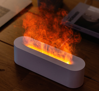 Diffuseur d'arômes à flamme colorée le plus vendu, humidificateur USB à effet de flamme, veilleuse 3D à flamme, diffuseur d'huiles essentielles pour la maison