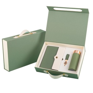 IStapromo Gifts Luxury A5 Notebook Gift Box <b>Set</b> | Personalized Smooth <b>Writing</b> Thermal Mug and Keychain Back School Promotion - Product Image 4