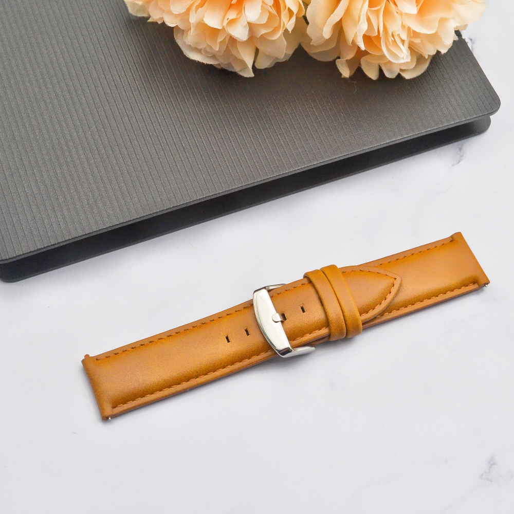 Khaki with silver watch clasp