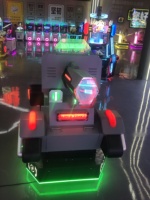 Machine de jeu d'arcade multifonctionnelle d'intérieur à monnayeur, type Super Tank 2, avec fonctions de tir simulé et de course, pour divertissement