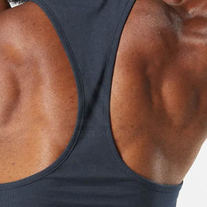 เสื้อกล้ามออกกำลังกายผู้ชาย แบบสบายๆ ระบายอากาศ แห้งเร็ว ดีไซน์ทันสมัย เหมาะสำหรับวิ่ง ออกกำลังกาย ใส่ได้ในฤดูร้อน ราคาขายส่ง - Product Image 6