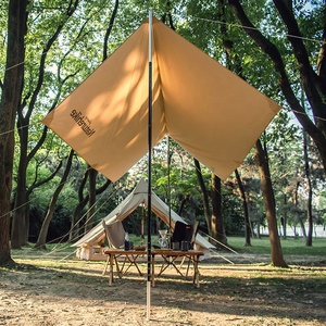 ผ้าใบกันแดดสำหรับตั้งแคมป์กลางแจ้ง <span class=keywords><strong>Naturehike</strong></span> ผ้าฝ้ายเนื้อนุ่ม ใช้เป็นหลังคาคลุมกันแดด ผ้าคลุมเต็นท์ - Product Image 3