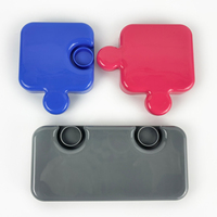 Boîte à bento modulaire 3 couleurs avec compartiments interchangeables pour la préparation de repas créatifs et les solutions de déjeuner portables