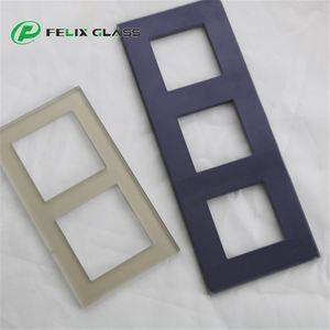 Felix Glass - Panneaux de verre trempé perforés pour interrupteurs, sérigraphiés, pour Lowe's - Product Image 1