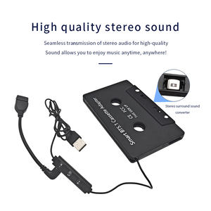 Transmisión de audio digital inalámbrica 5,0 Convertidor de cinta Reproductor de tarjetas Altavoz <span class=keywords><strong>MP3</strong></span> para automóvil - Product Image 6