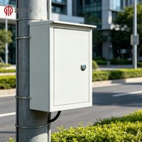Boîte de commande en acier au carbone anti-corrosion, armoire intelligente pour compteurs, pour systèmes d'énergie solaire