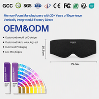 Kundenspezifisches OEM/ODM Bluetooth-Musik-Augenschutzkissen aus Memory-Schaum, U-förmiges Reisekissen mit Kapuze, tragbar, leicht, weich, antibakteriell