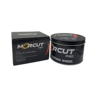 Disque de meulage MORCUT 125x6.4, outil abrasif, meule, disque de meuleuse d'angle en métal