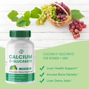 Haccp New Product Food Grade Calcium D-Glucarate Capsules Calcium D-Glucarate Tablets Calcium D Glucarate <b>Supplement</b> - Product Image 3