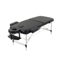Table de traitement en aluminium |   Table de massage portable en mousse HD de 260 kg et 7 cm pour clinique de physiothérapie