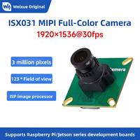 Chipboard Waveshare ISX031 3MP Kamera Raspberry Pi 4/5/Jetson Mipi Tam Renkli Kamera Dahili ISP'li 300 Megapiksel