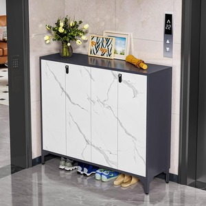 Zapatero de Acero con Cerradura Three Arrows, Gran Capacidad, para Entrada o Pasillo - Product Image 2
