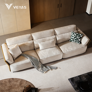 Sofá Seccional Moderno de Primera Calidad, Tapizado en Cachemira, con Tacto Suave y Elegante Comodidad para el Hogar - Product Image 5