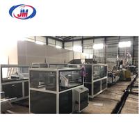 Machine d'extrusion de panneaux muraux en plastique à vis simple à haute productivité automatique, contrôle PLC pour profilés