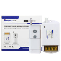 Module d'interrupteur sans fil intelligent 1 canal 75V-265V interrupteur de télécommande universel pour pompes à eau en béton moteurs de jardin 40A