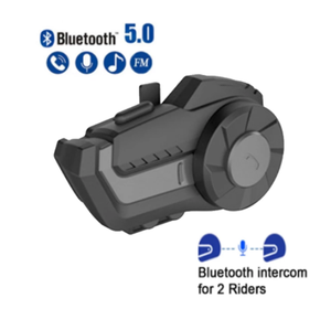 Hysnox HY-1001 xe máy Mũ bảo hiểm <span class=keywords><strong>intercom</strong></span> Tai nghe 800M 2 Rider Talking BT 5.0 tai nghe với microphone FM Đài phát thanh - Product Image 6
