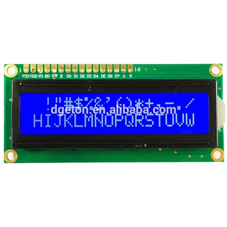 1602A BLAUEN LCD DISPLAY 2X16 LCD-MODUL