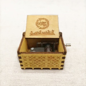 Cajas de música de madera, <span class=keywords><strong>caja</strong></span> <span class=keywords><strong>Musical</strong></span> Sunshine de madera <span class=keywords><strong>vintage</strong></span> grabada con láser, regalos para cumpleaños/Navidad/Día de San Valentín - Product Image 2