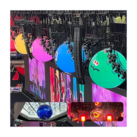 Esfera de globo LED flexible y suave para interiores, pantalla LED circular personalizada para tiendas minoristas, salas de exposiciones, gráficos de animación